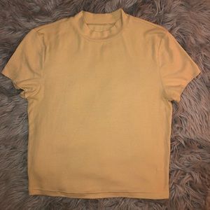 Yellow Pacsun Crop Top